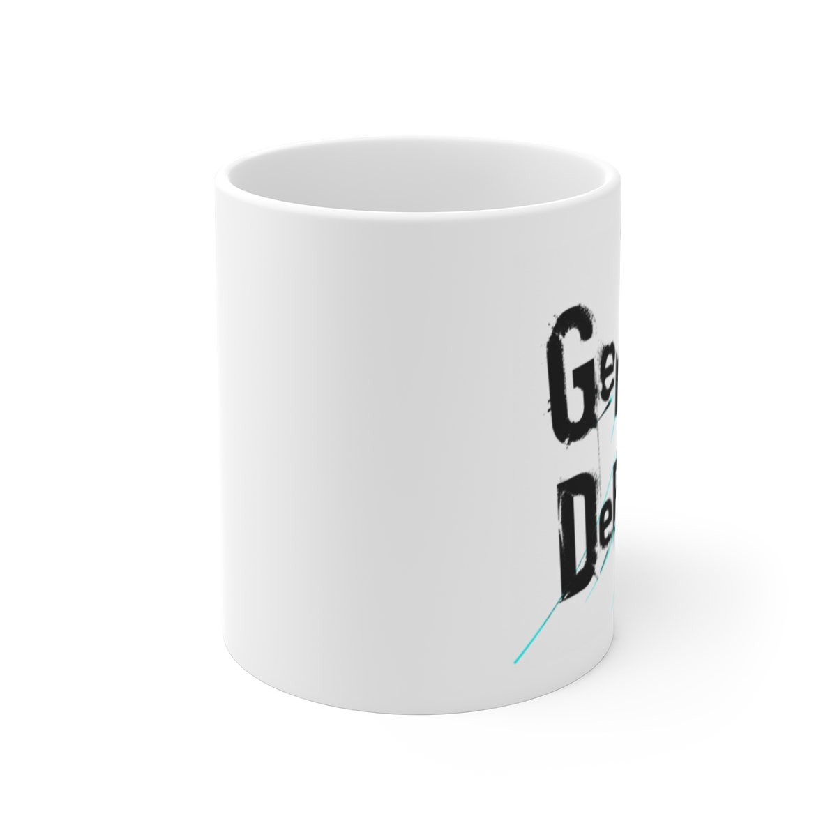 Mk.gee "Genre Defiance" White Mug - Official mugs merchandise