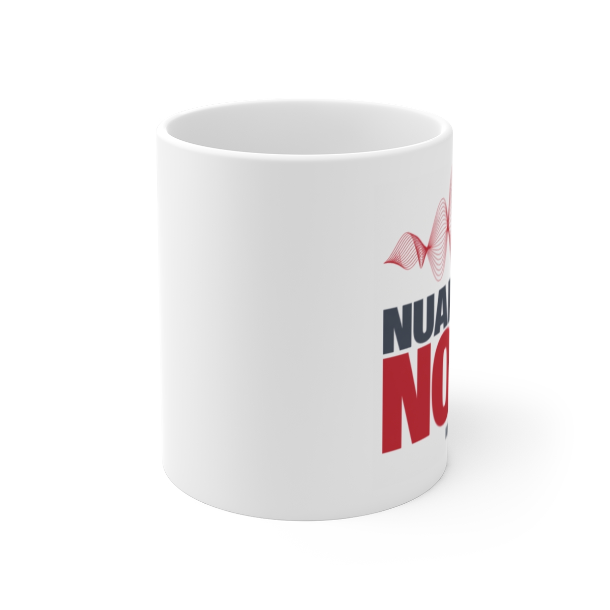Mk.gee "Nuance in Noise" White Mug - Official mugs merchandise